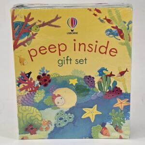 Usborne Peep Inside Collection 4 Books Gift Set - Peep Inside Space, Sea, Jungle